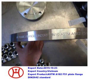 Flensa Pelat ASTM A182 F51