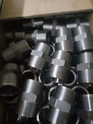 Paduan  800 H Incoloy  800 H Socket Ditempa Threaded Elbow Tee Cap Cross Coupling