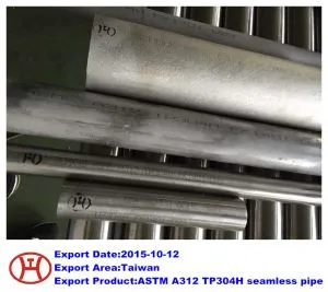 Pipa Mulus ASTM A312 TP304H