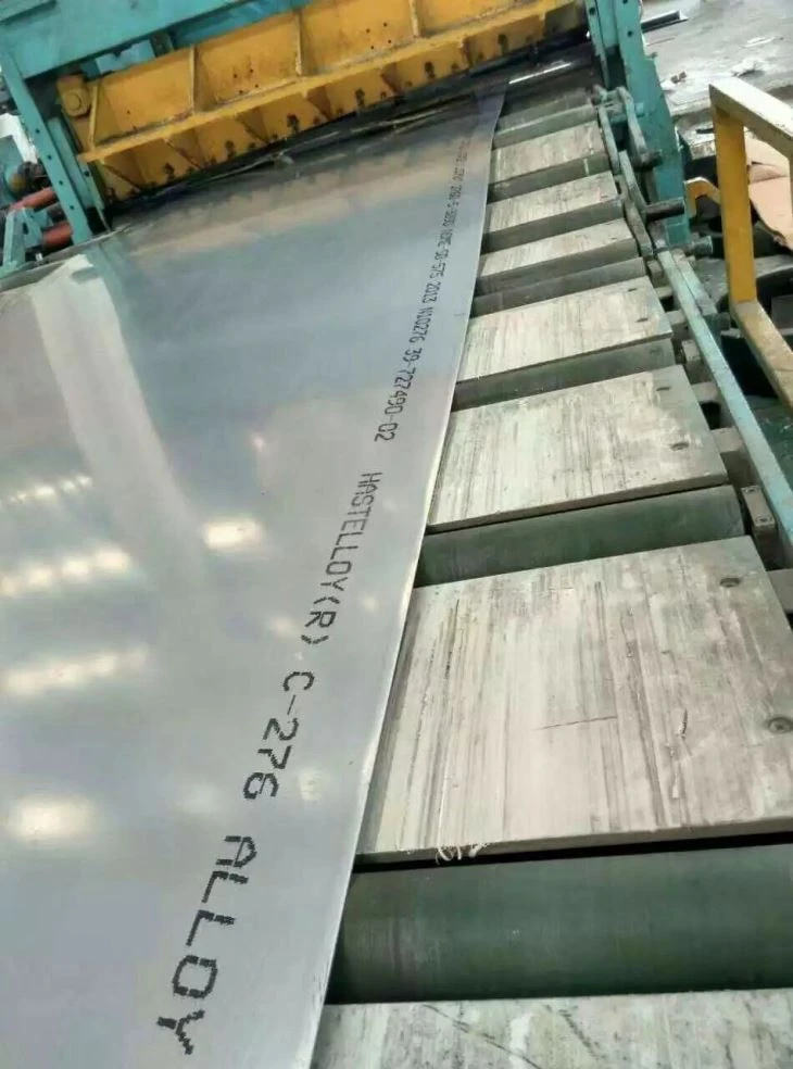 Nikel Alloy Hastelloy C-276 DIN W. Nr. 2.4819 N10276 Plate Sheet Coil Strip Dengan Harga Bersaing