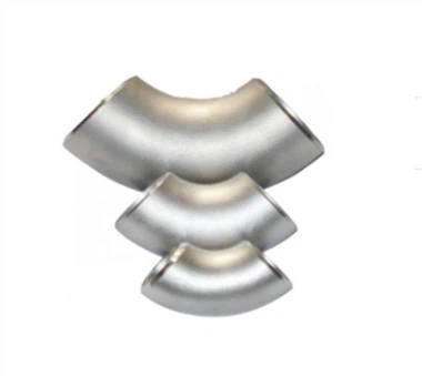 Siku 1-1/4 '' Pengelasan Pengecoran SCH10 Stainless Steel Elbow Dupplex 2205 2507 Seamless Butt Weld Fittin